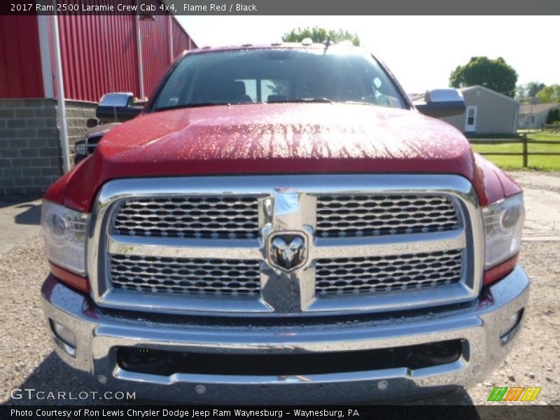 Flame Red / Black 2017 Ram 2500 Laramie Crew Cab 4x4