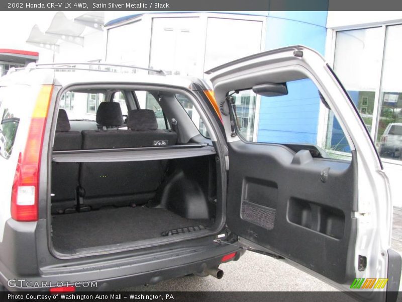 Satin Silver Metallic / Black 2002 Honda CR-V LX 4WD
