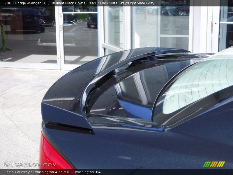 Brilliant Black Crystal Pearl / Dark Slate Gray/Light Slate Gray 2008 Dodge Avenger SXT