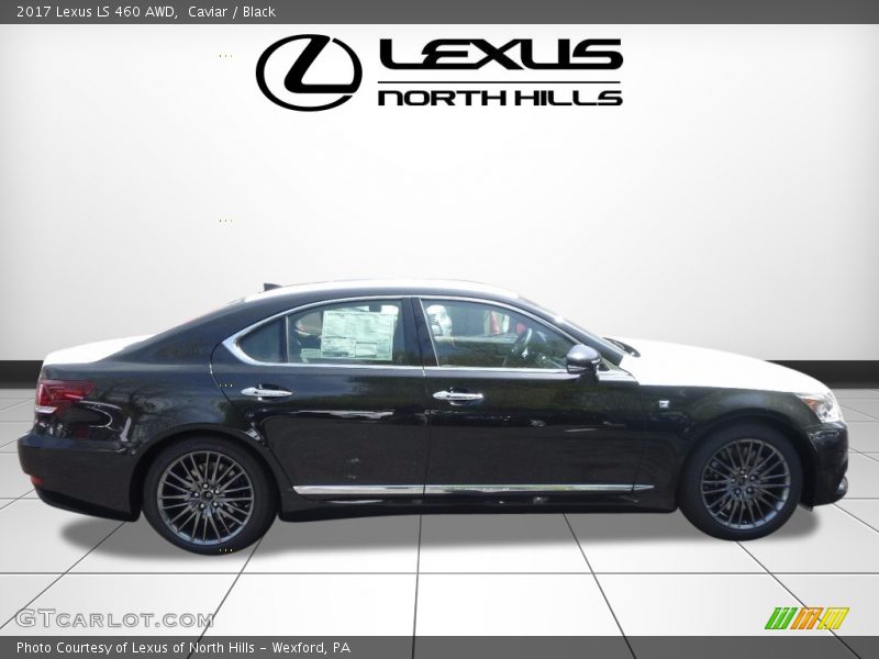 Caviar / Black 2017 Lexus LS 460 AWD