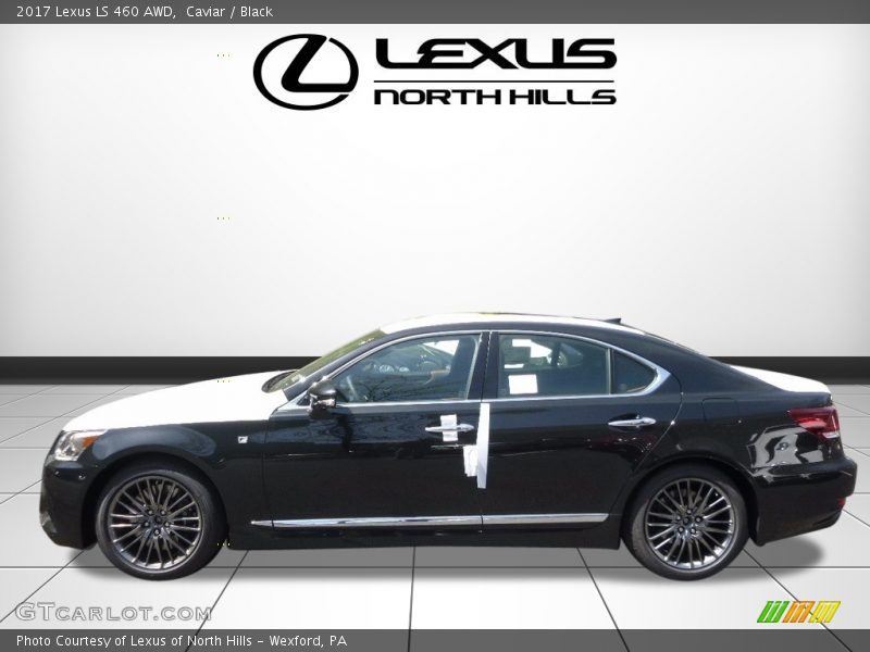 Caviar / Black 2017 Lexus LS 460 AWD