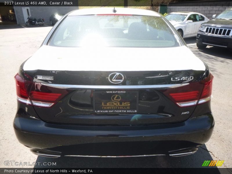 Caviar / Black 2017 Lexus LS 460 AWD