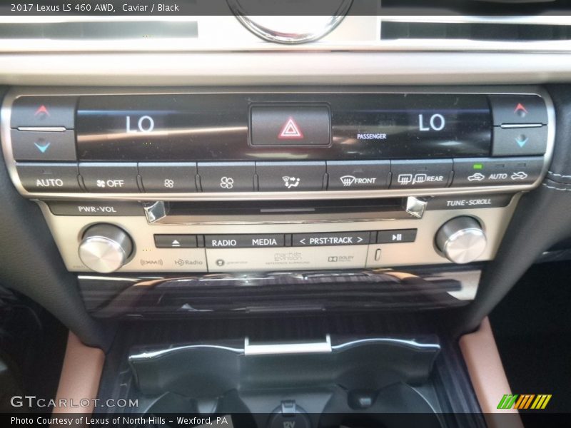 Caviar / Black 2017 Lexus LS 460 AWD