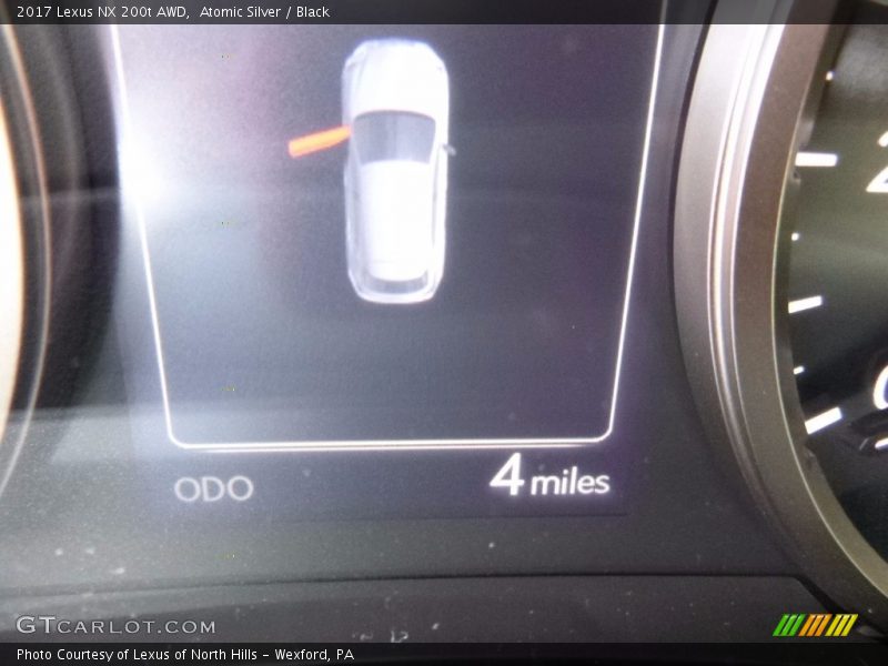 Atomic Silver / Black 2017 Lexus NX 200t AWD