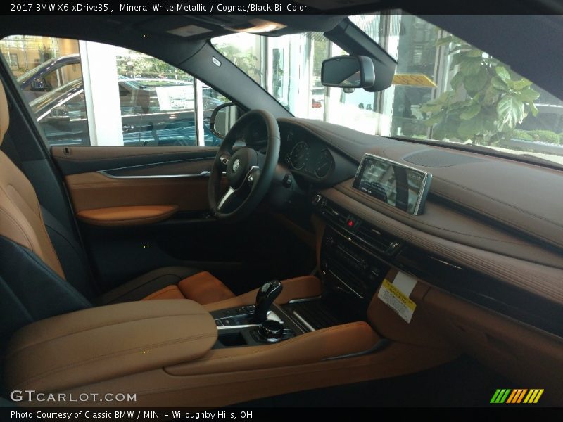 2017 X6 xDrive35i Cognac/Black Bi-Color Interior