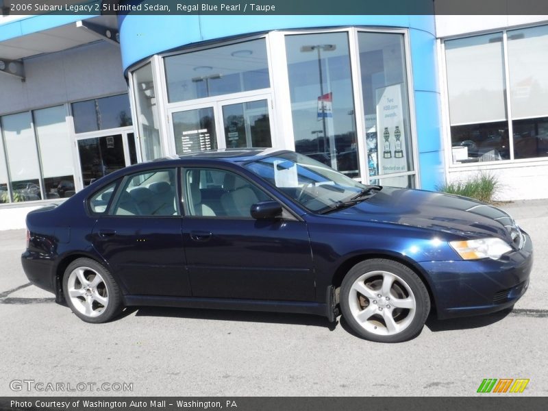 Regal Blue Pearl / Taupe 2006 Subaru Legacy 2.5i Limited Sedan