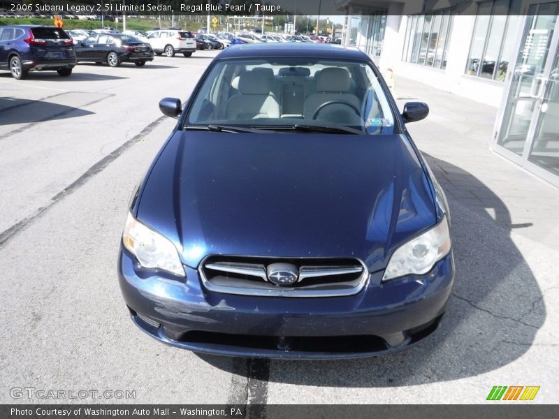 Regal Blue Pearl / Taupe 2006 Subaru Legacy 2.5i Limited Sedan