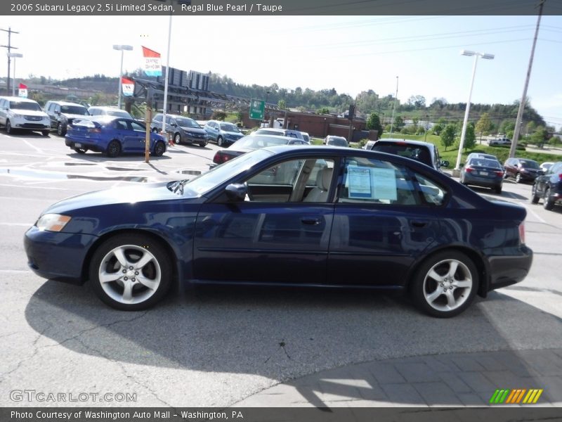 Regal Blue Pearl / Taupe 2006 Subaru Legacy 2.5i Limited Sedan