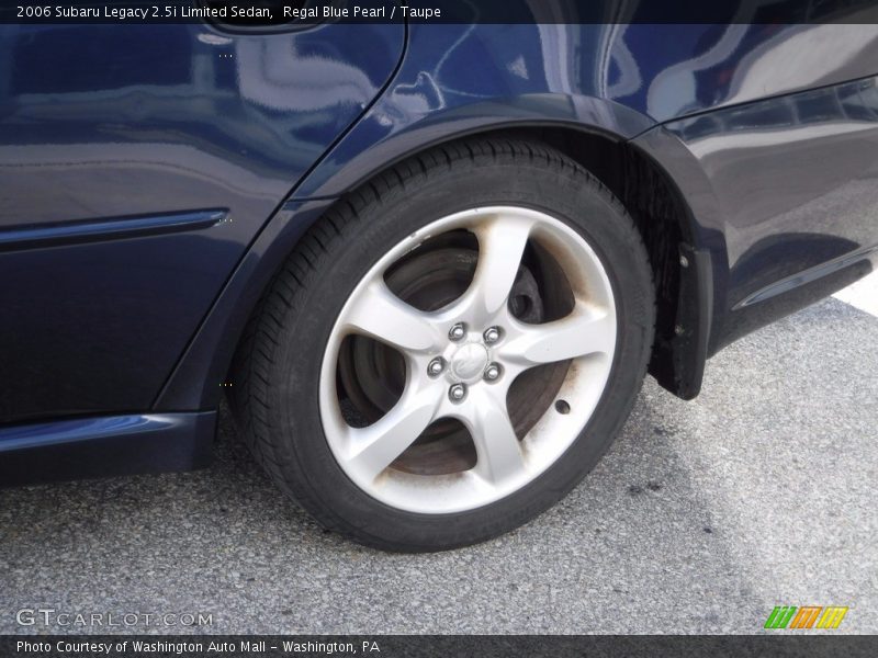 Regal Blue Pearl / Taupe 2006 Subaru Legacy 2.5i Limited Sedan