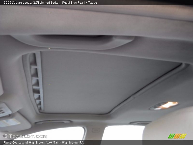Regal Blue Pearl / Taupe 2006 Subaru Legacy 2.5i Limited Sedan