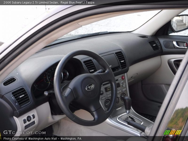 Regal Blue Pearl / Taupe 2006 Subaru Legacy 2.5i Limited Sedan