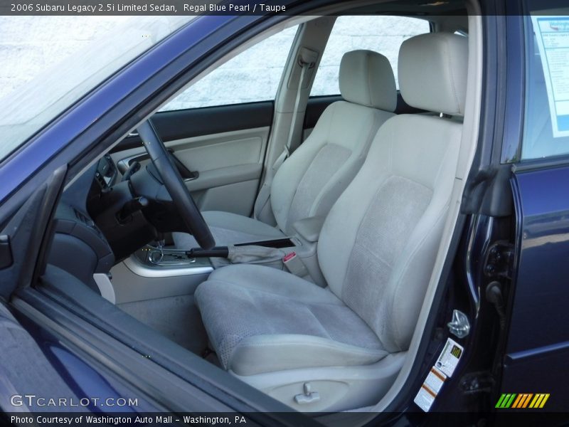 Regal Blue Pearl / Taupe 2006 Subaru Legacy 2.5i Limited Sedan