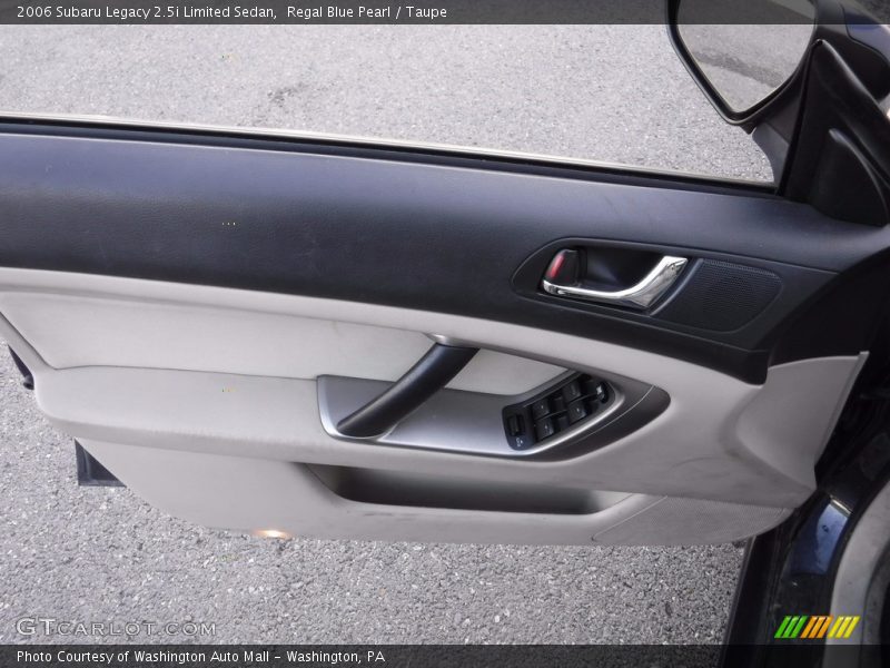 Regal Blue Pearl / Taupe 2006 Subaru Legacy 2.5i Limited Sedan