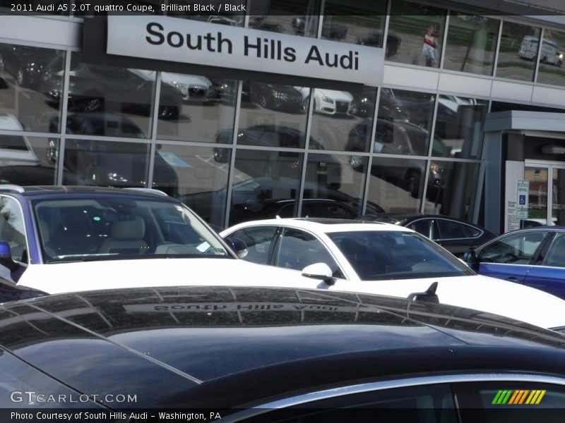 Brilliant Black / Black 2011 Audi A5 2.0T quattro Coupe