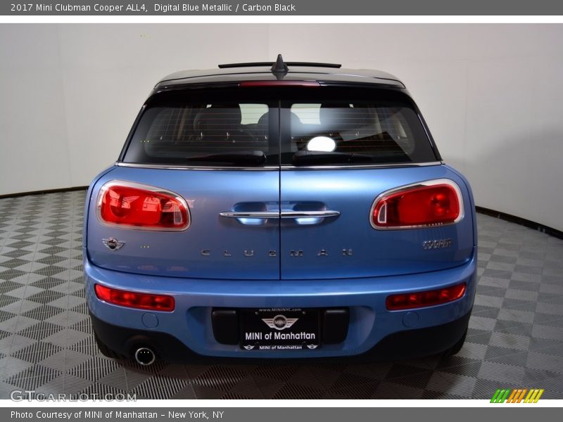 Digital Blue Metallic / Carbon Black 2017 Mini Clubman Cooper ALL4