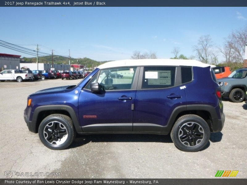 Jetset Blue / Black 2017 Jeep Renegade Trailhawk 4x4