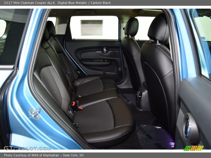 Digital Blue Metallic / Carbon Black 2017 Mini Clubman Cooper ALL4