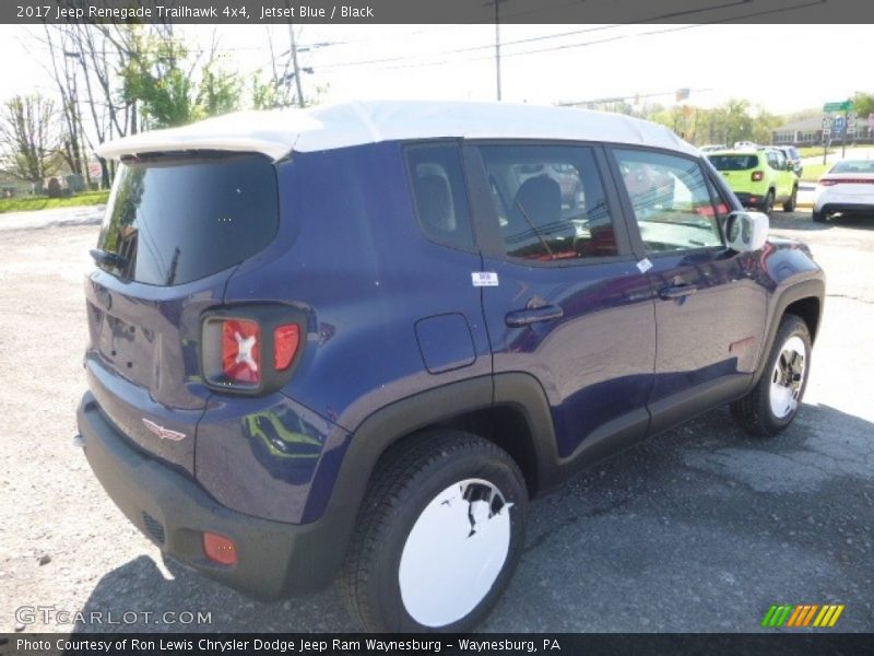 Jetset Blue / Black 2017 Jeep Renegade Trailhawk 4x4
