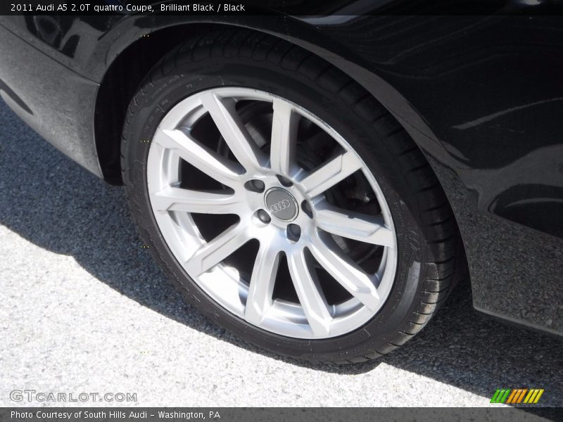 Brilliant Black / Black 2011 Audi A5 2.0T quattro Coupe