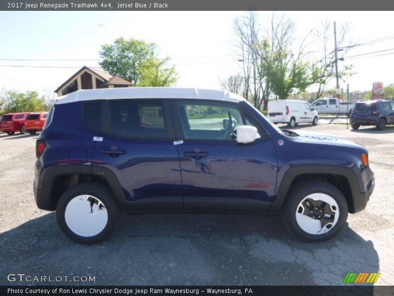 Jetset Blue / Black 2017 Jeep Renegade Trailhawk 4x4