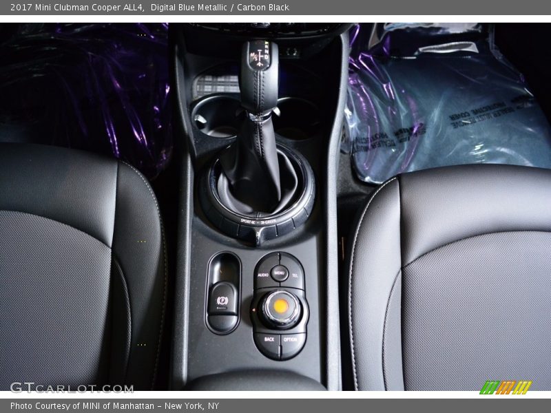 Digital Blue Metallic / Carbon Black 2017 Mini Clubman Cooper ALL4