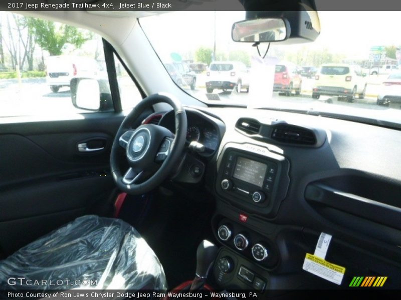 Jetset Blue / Black 2017 Jeep Renegade Trailhawk 4x4