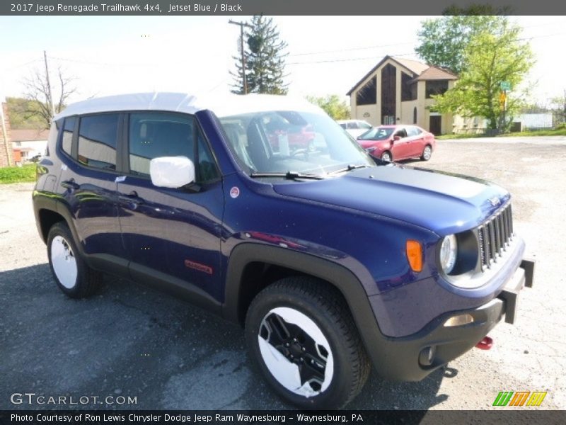 Jetset Blue / Black 2017 Jeep Renegade Trailhawk 4x4