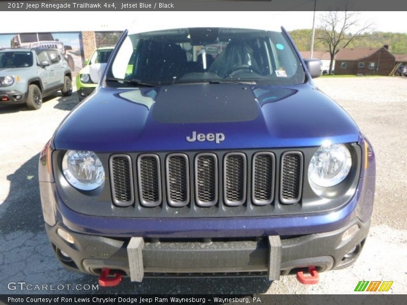 Jetset Blue / Black 2017 Jeep Renegade Trailhawk 4x4