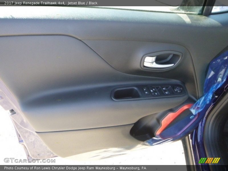 Jetset Blue / Black 2017 Jeep Renegade Trailhawk 4x4