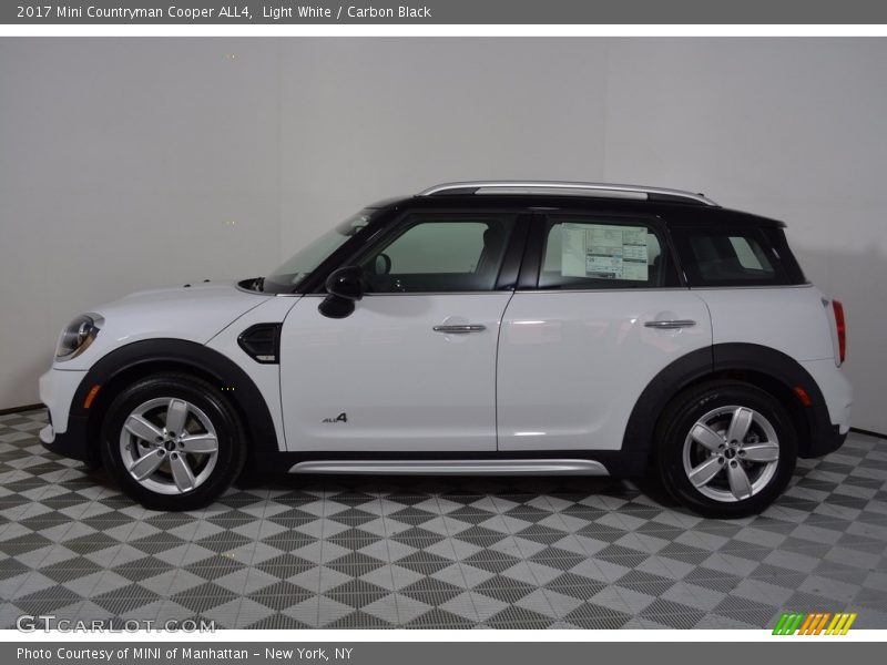 Light White / Carbon Black 2017 Mini Countryman Cooper ALL4