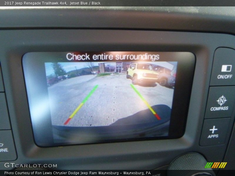 Jetset Blue / Black 2017 Jeep Renegade Trailhawk 4x4