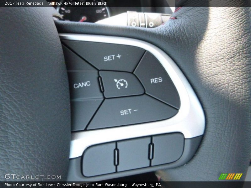 Jetset Blue / Black 2017 Jeep Renegade Trailhawk 4x4