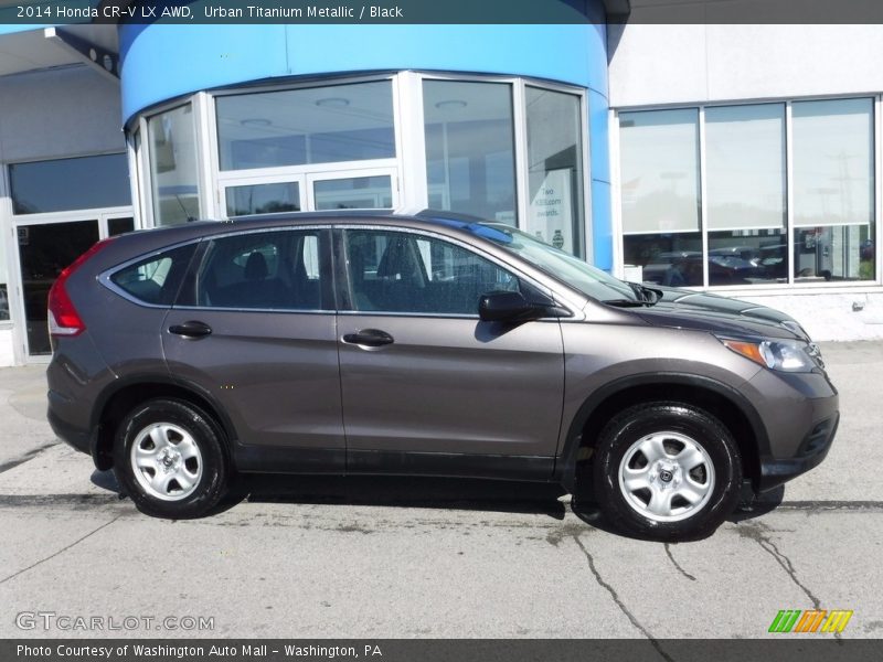 Urban Titanium Metallic / Black 2014 Honda CR-V LX AWD