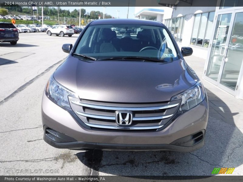 Urban Titanium Metallic / Black 2014 Honda CR-V LX AWD