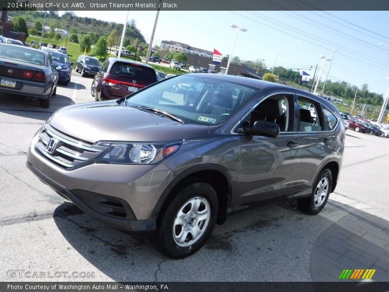 Urban Titanium Metallic / Black 2014 Honda CR-V LX AWD
