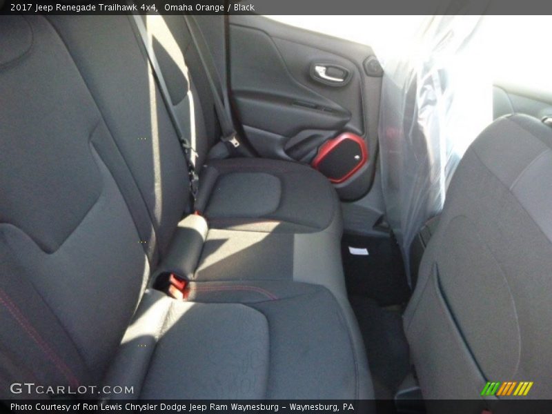 Omaha Orange / Black 2017 Jeep Renegade Trailhawk 4x4