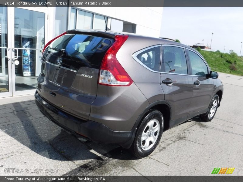 Urban Titanium Metallic / Black 2014 Honda CR-V LX AWD