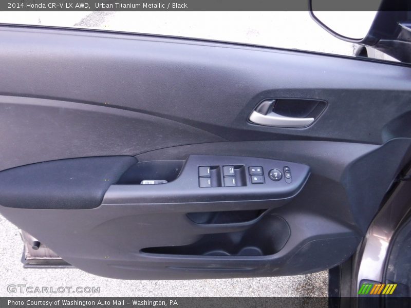 Urban Titanium Metallic / Black 2014 Honda CR-V LX AWD