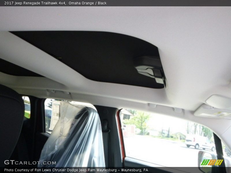 Omaha Orange / Black 2017 Jeep Renegade Trailhawk 4x4
