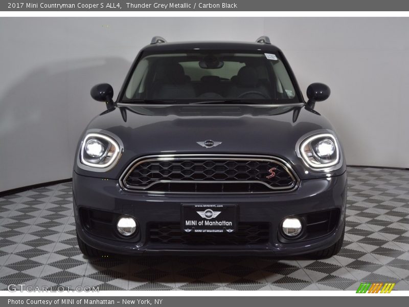 Thunder Grey Metallic / Carbon Black 2017 Mini Countryman Cooper S ALL4