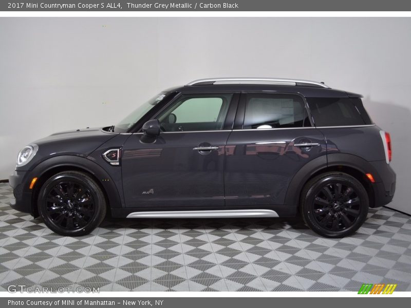 Thunder Grey Metallic / Carbon Black 2017 Mini Countryman Cooper S ALL4