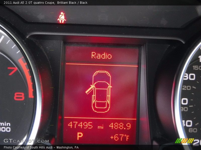 Brilliant Black / Black 2011 Audi A5 2.0T quattro Coupe