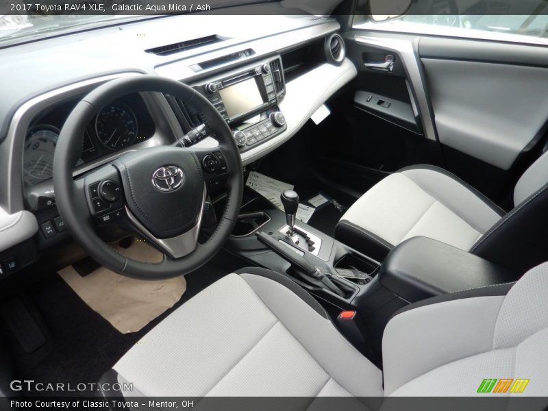 Galactic Aqua Mica / Ash 2017 Toyota RAV4 XLE