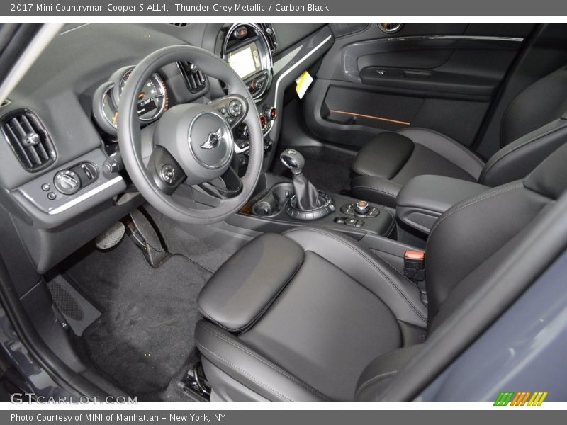 Thunder Grey Metallic / Carbon Black 2017 Mini Countryman Cooper S ALL4