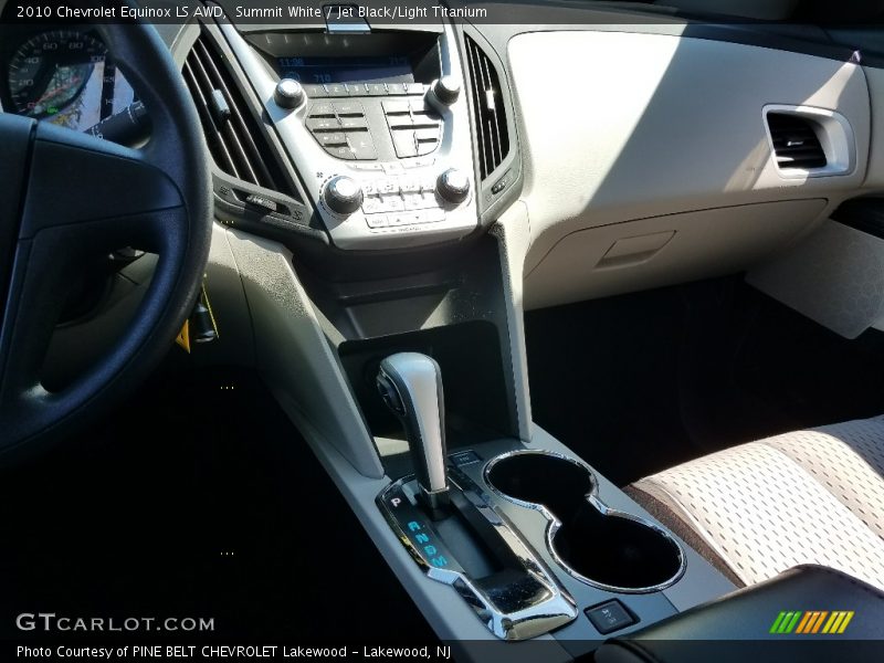 Summit White / Jet Black/Light Titanium 2010 Chevrolet Equinox LS AWD
