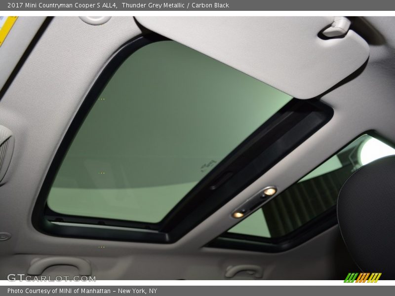 Thunder Grey Metallic / Carbon Black 2017 Mini Countryman Cooper S ALL4