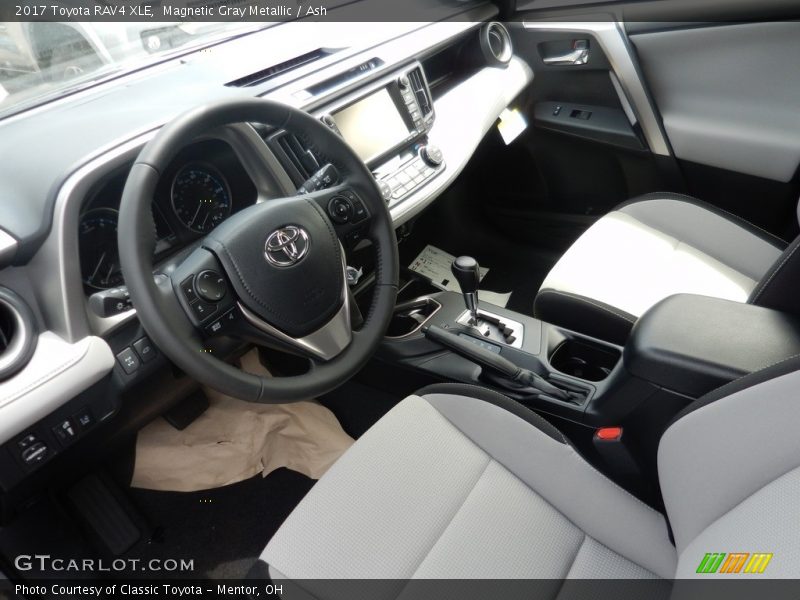 Magnetic Gray Metallic / Ash 2017 Toyota RAV4 XLE