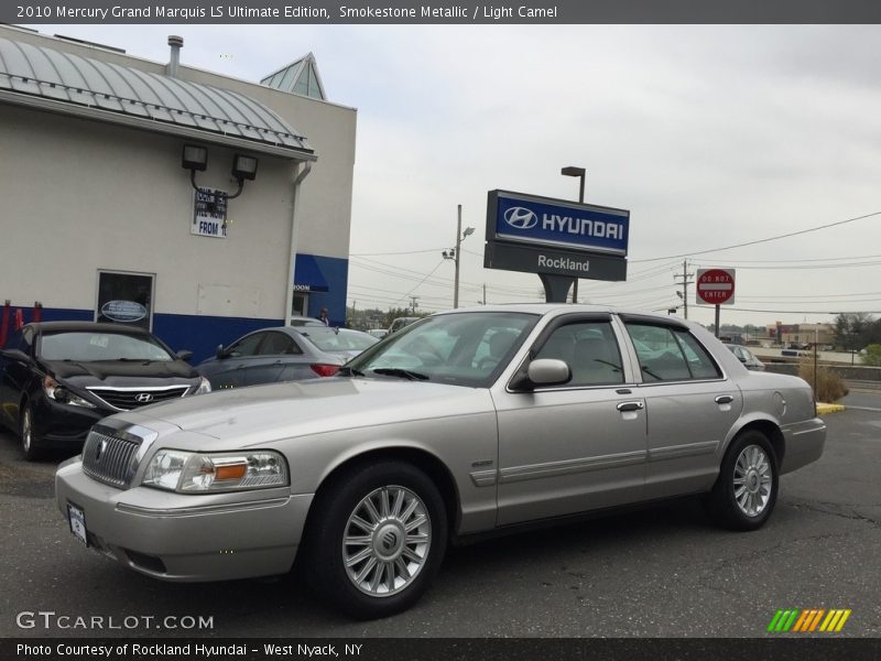 Smokestone Metallic / Light Camel 2010 Mercury Grand Marquis LS Ultimate Edition