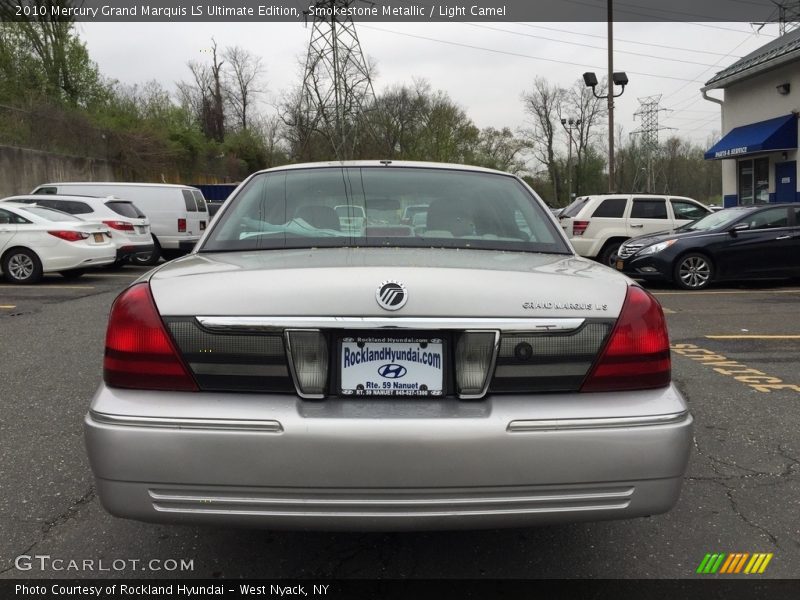 Smokestone Metallic / Light Camel 2010 Mercury Grand Marquis LS Ultimate Edition