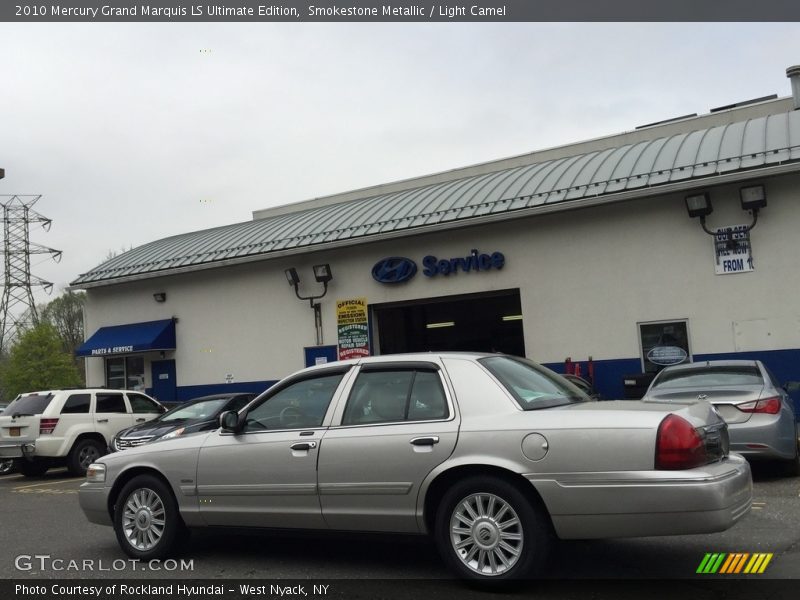 Smokestone Metallic / Light Camel 2010 Mercury Grand Marquis LS Ultimate Edition